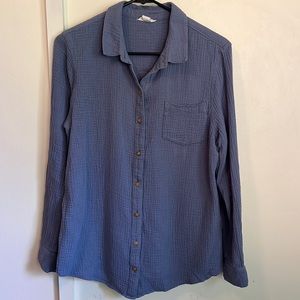 Caslon cotton button down shirt